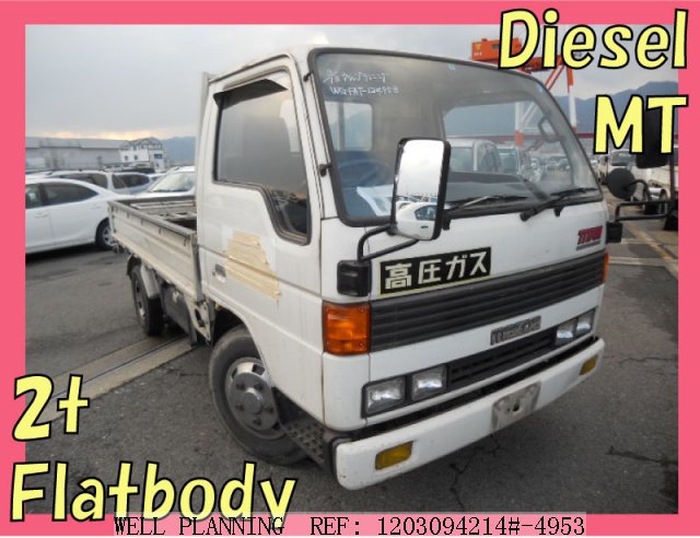 Used MAZDA Titan 2t Flatbody MT Diesel Truck 1991